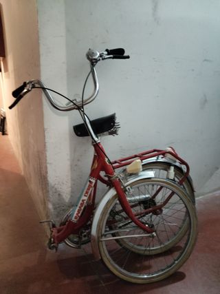 Bicicleta plegable vintage