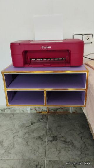 Mueble flotante para impresora