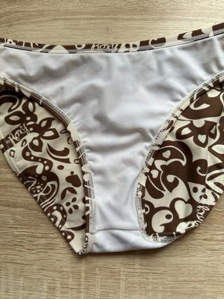 Bikini ROXY niña beige-marrón