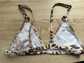 Bikini ROXY niña beige-marrón