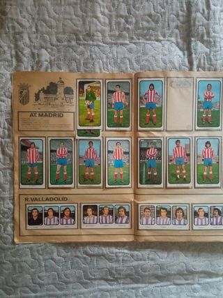 R.ROMERO ALBUM CROMOS FÚTBOL LIGA 73-74, FALTA 1