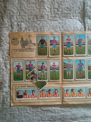 R.ROMERO ALBUM CROMOS FÚTBOL LIGA 73-74, FALTA 1