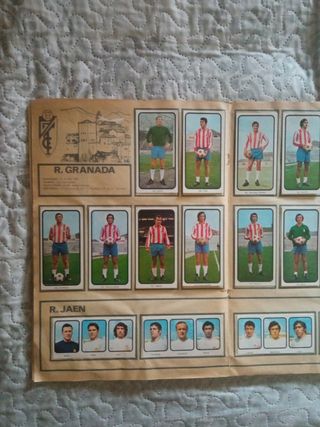 R.ROMERO ALBUM CROMOS FÚTBOL LIGA 73-74, FALTA 1