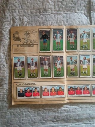 R.ROMERO ALBUM CROMOS FÚTBOL LIGA 73-74, FALTA 1