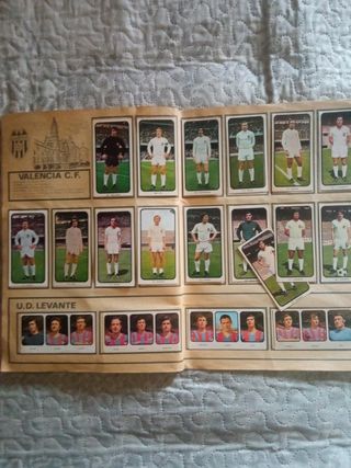R.ROMERO ALBUM CROMOS FÚTBOL LIGA 73-74, FALTA 1