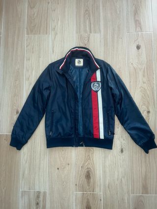 Giacca bomber blu