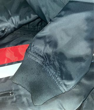 Giacca bomber blu