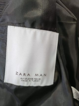 Blazer Zara negro
