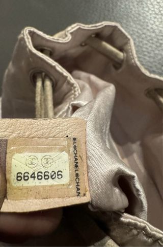 Borsa Chanel vintage rosa