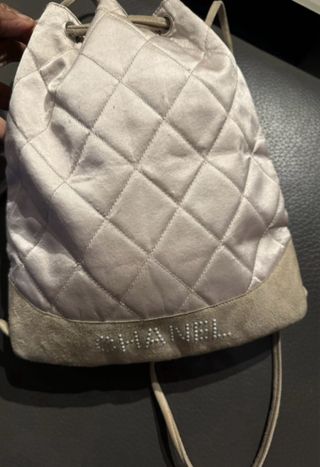 Borsa Chanel vintage rosa