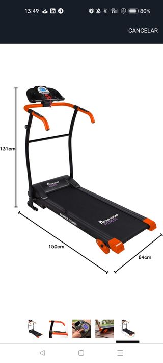 Cinta correr caminar Asian Fitness