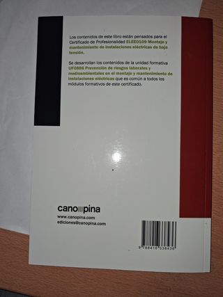 UF0886 Prevención de riesgos laborales y medioa...