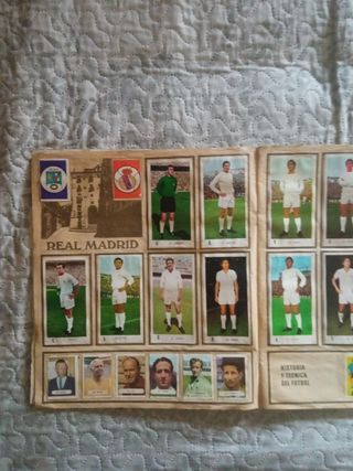 ALBUM CROMOS FÚTBOL LIGA 71-72 COMPLETO+12 DOBLES