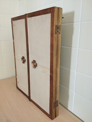 Tríptico Religioso Virgen y Ángeles