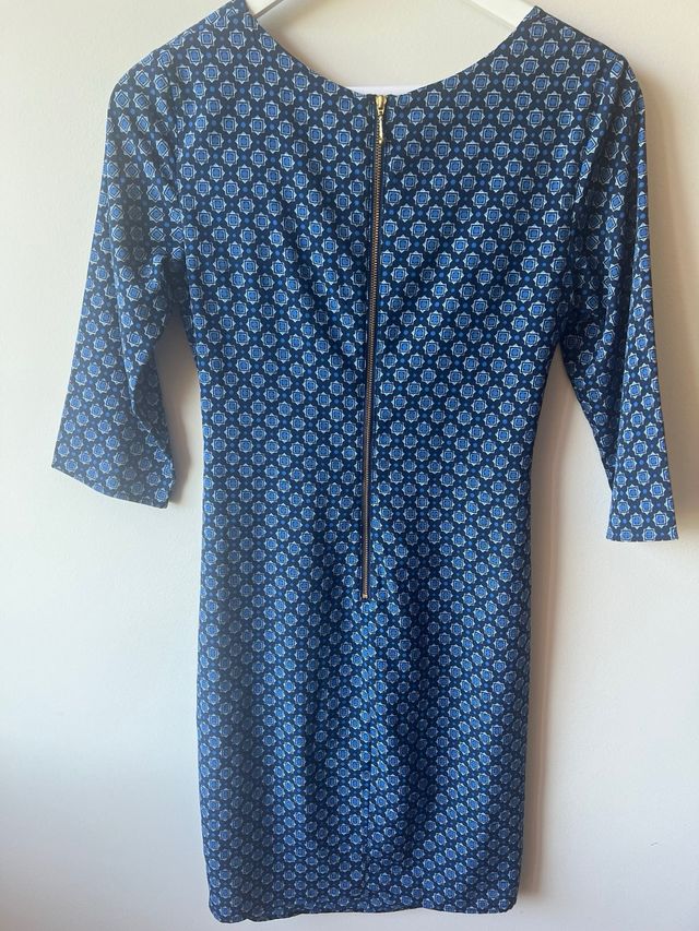 Vestido azul elegante