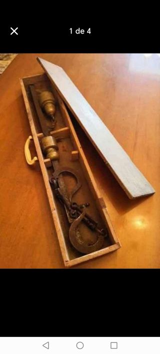 Balanza romana antigua