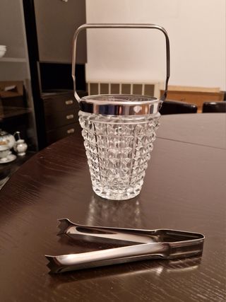 Secchiello ghiaccio vintage + pinza