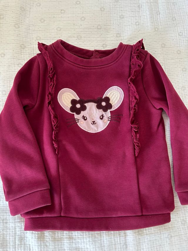 Sudadera niña ratón Sargent Major