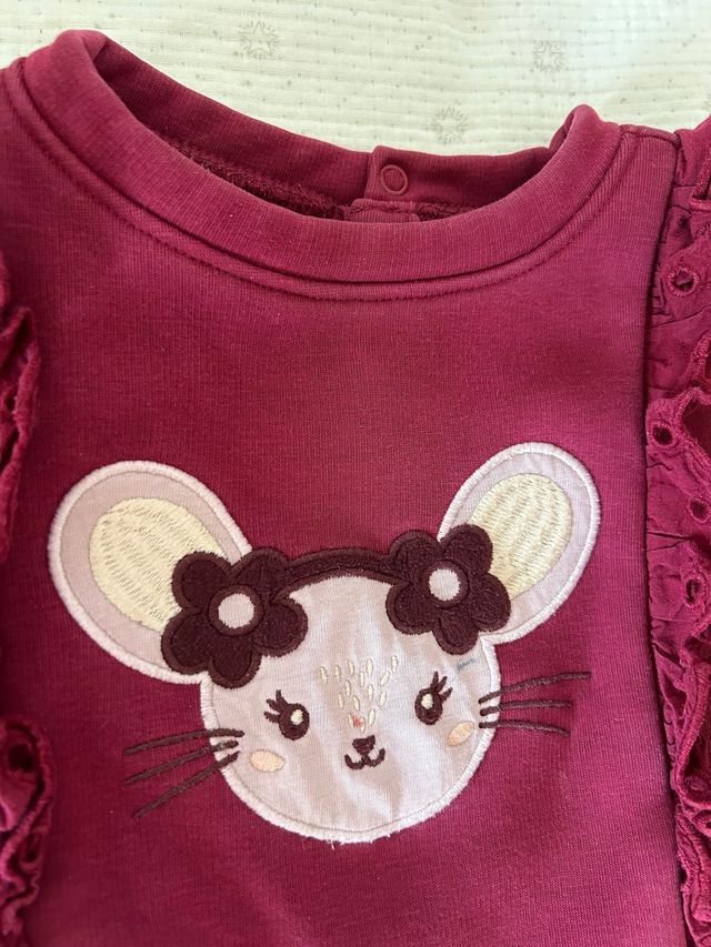 Sudadera niña ratón Sargent Major