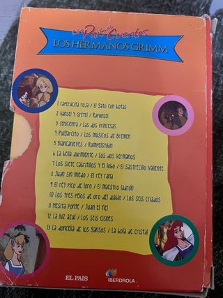 Cuentos Grimm - 13 DVDs infantiles