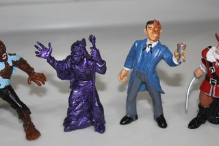 lote figuras pvc yolanda 1992 super monstruos 