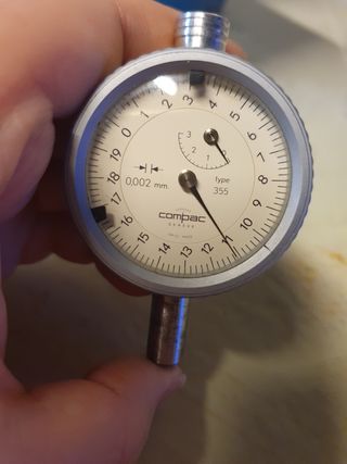 Reloj comparador Compac. En caja original.