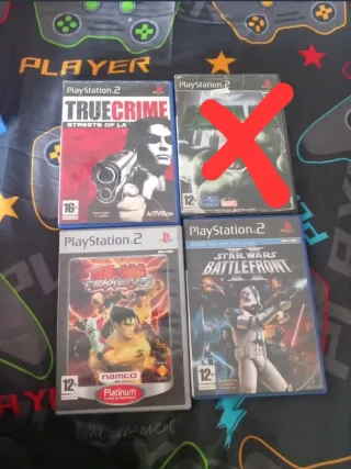 Juegos variados PS2