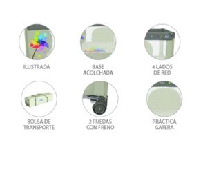 Parque juegos Asalvo - Plegable