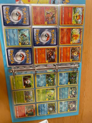 Lote de cartas pokemon