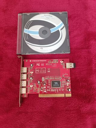 Tarjeta PCI USB 2.0 Conceptronic