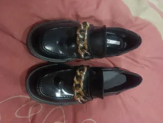 Zapatos Zara negros - Talla 36 con plataforma