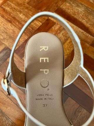 Sandalias REPO blancas mujer nº 37
