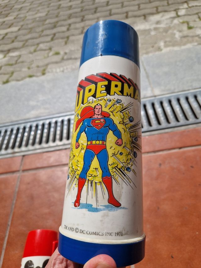 4 Termos Vintage - Marvel & Disney