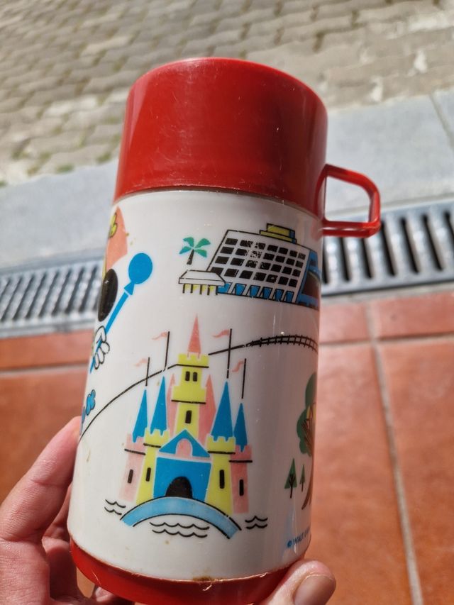 4 Termos Vintage - Marvel & Disney