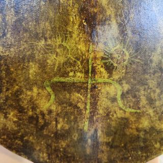 Tamburo antico himalayano