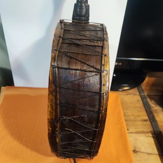 Tamburo antico himalayano