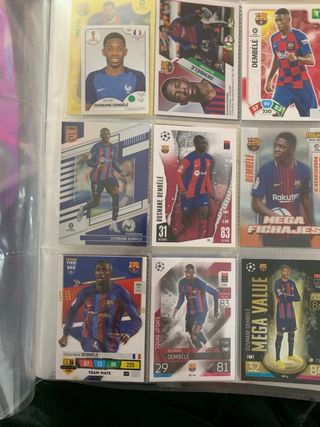 Cromos Ousmane Dembélé FC Barcelona rockie
Francia