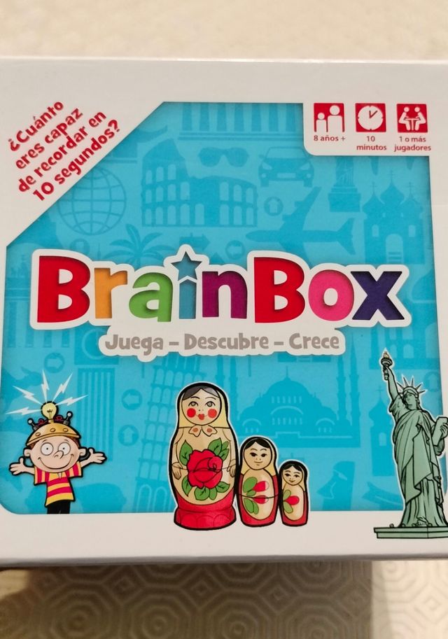 BrainBox El Mundo - Juego de mesa