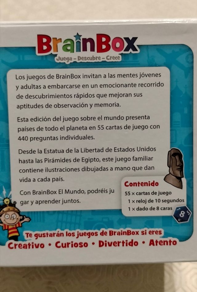 BrainBox El Mundo - Juego de mesa