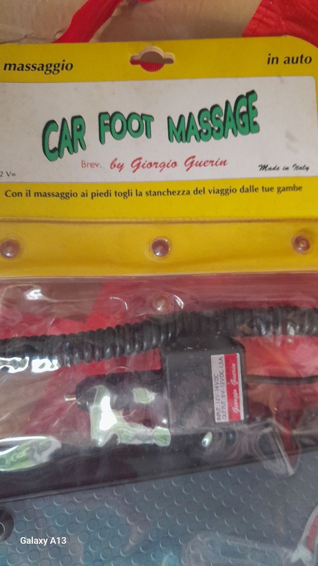 Massaggiatore Piedi Auto - Giorgis Guerin