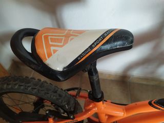 Bicicleta niño 20" naranja (buena marca)