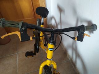 Bicicleta niño 20" naranja (buena marca)