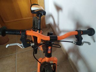 Bicicleta niño 20" naranja (buena marca)
