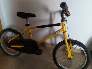 Bicicleta niño 20" naranja (buena marca)