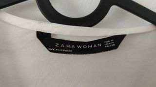 Blusa blanca Zara  cod 007