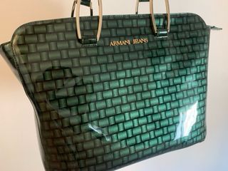 Bolso Armani Jeans - Verde con monedero
