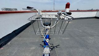 Bicicleta BH clásica azul