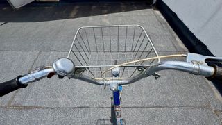 Bicicleta BH clásica azul