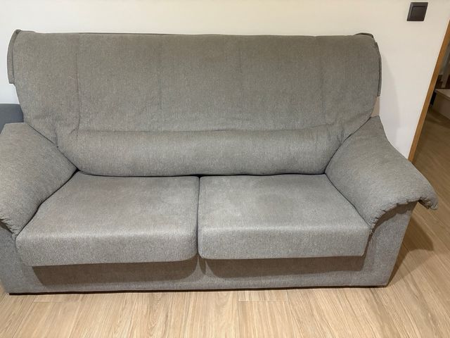 Sofá  gris - 2 plazas