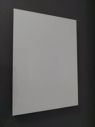 2 baldas madera blancas